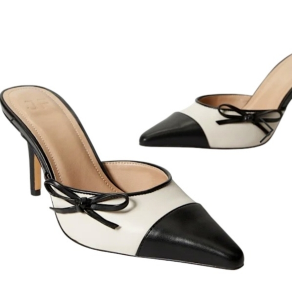 NIB JUSTFAB violetta mule pumps - Picture 13 of 15